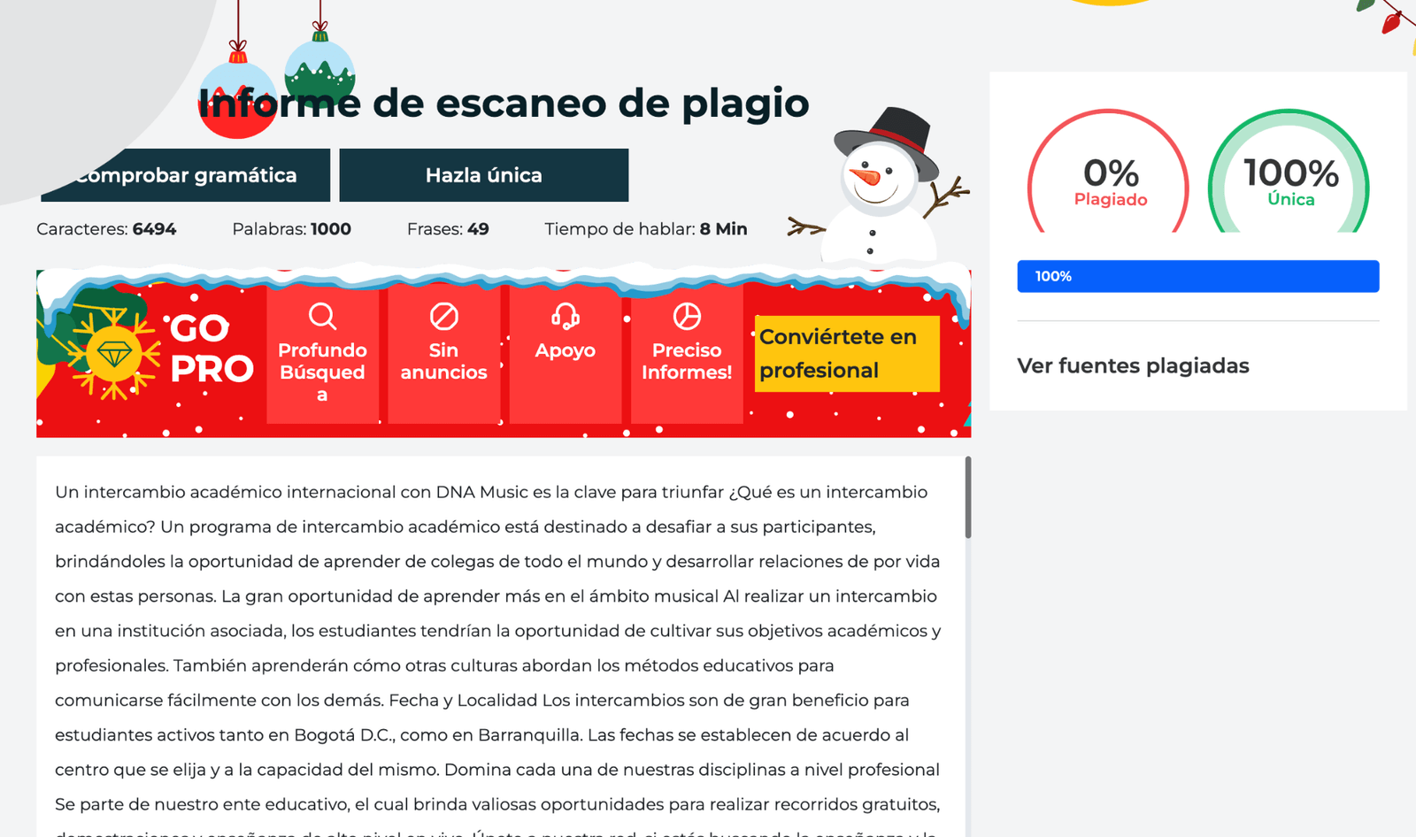 Intercambio Academia Dna Music