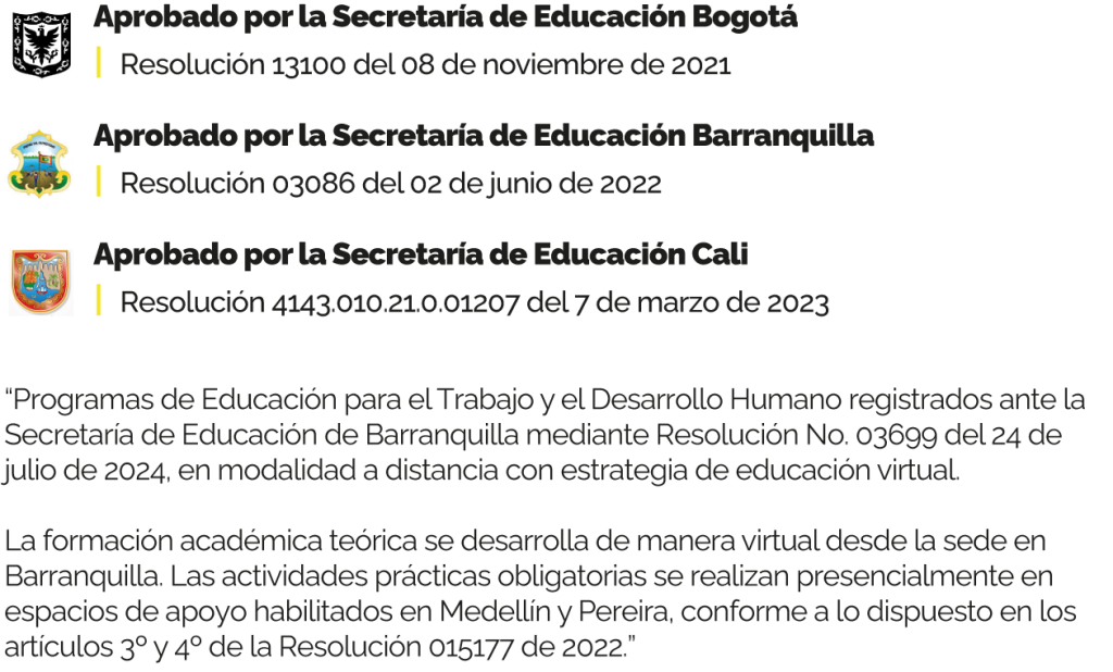 Resoluciones Productor Mezclas